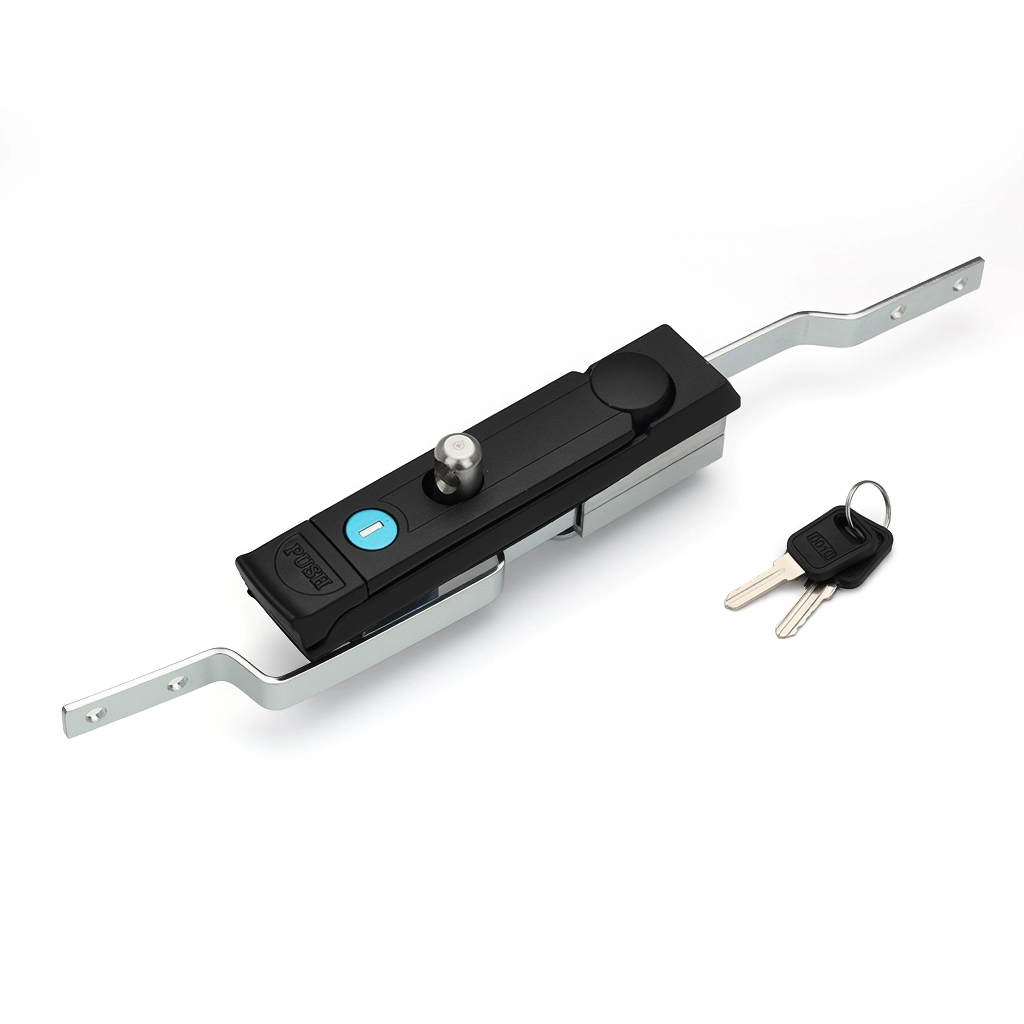 Замок двери шкафа с засовом