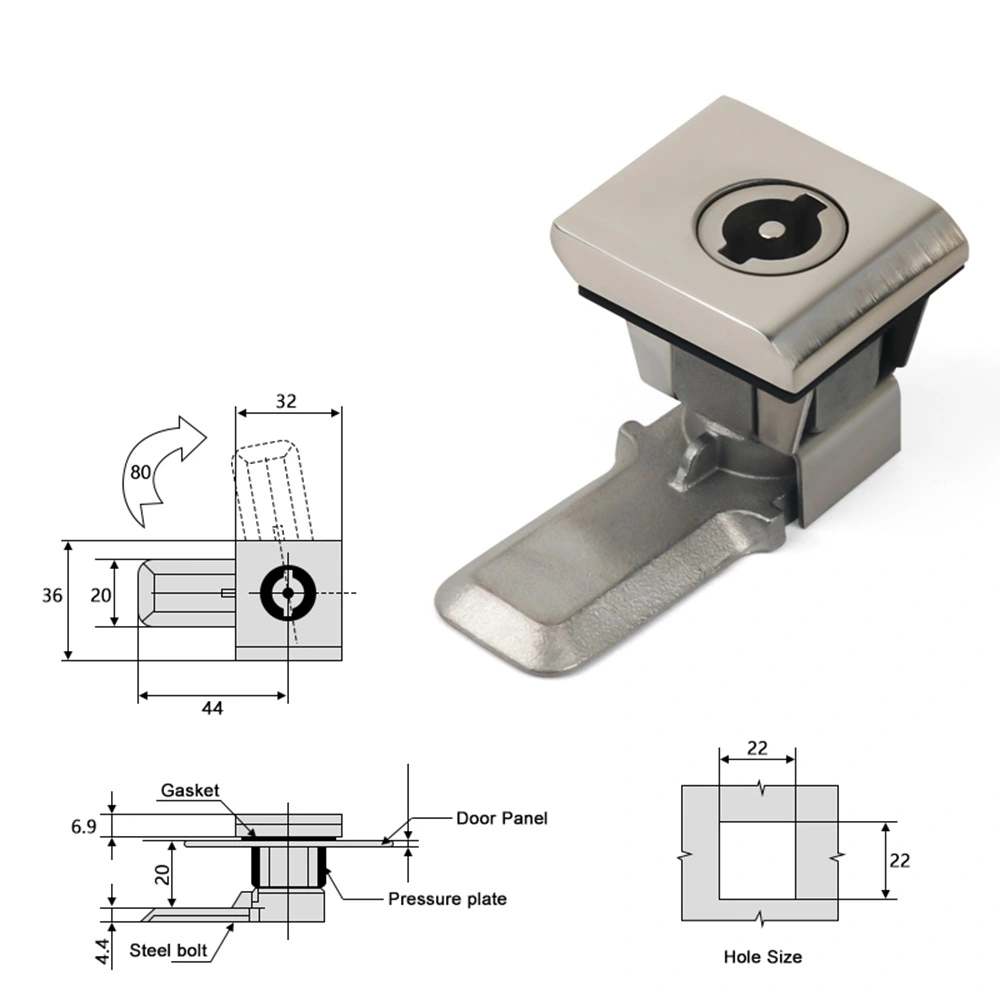 Electrical Machinery Cabinet Locks