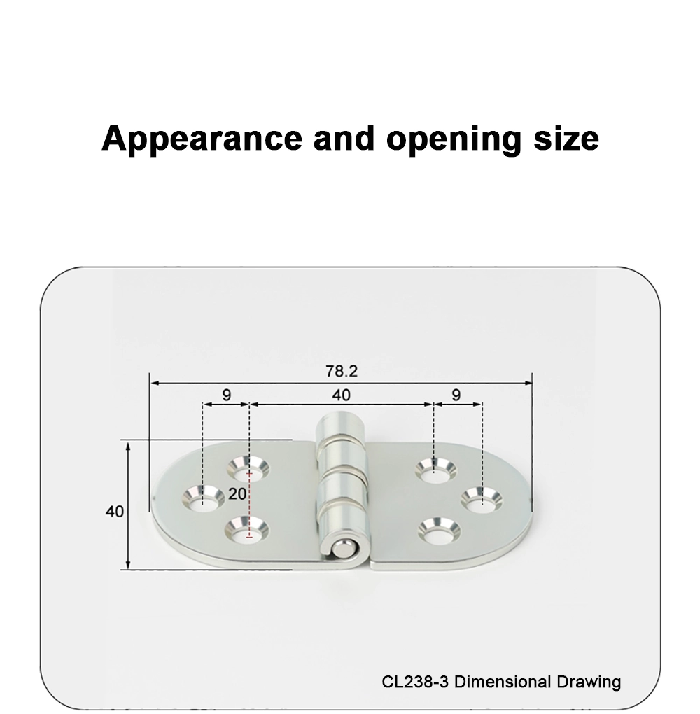 Mechanical Equipment Cabinet Hinge