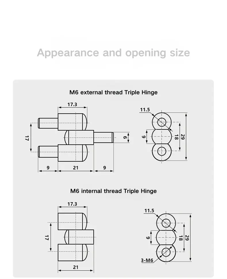 Weld-On Parliament Pivot Hinge